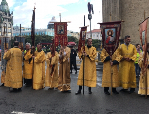 Крестный ход 12 сентября 2018 года, Перенесение мощей Св. Александра Невского